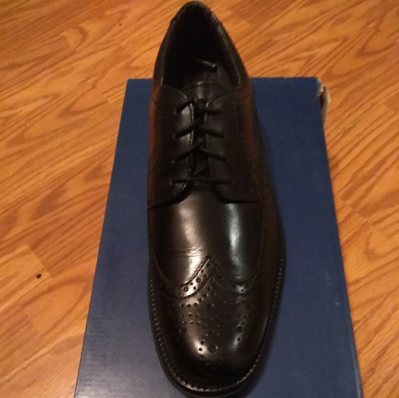 MEN\'S NIB CHAPS ASTOR BLACK DRESS SHOES main image 4